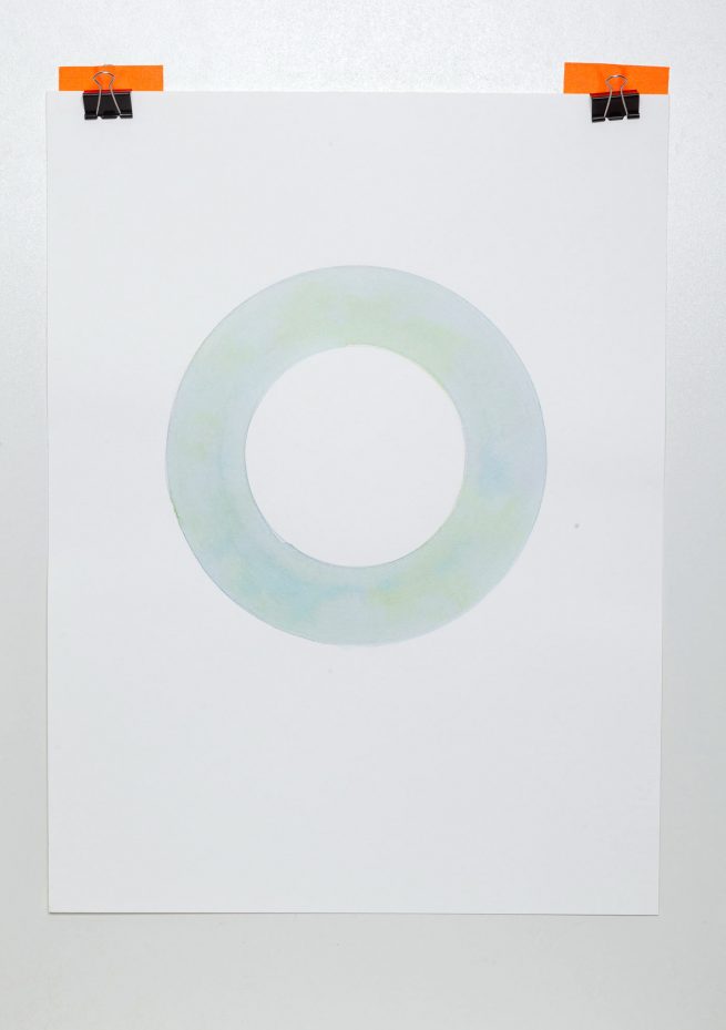 Ring study watercolour