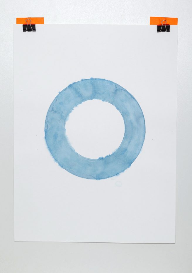 Ring study watercolour