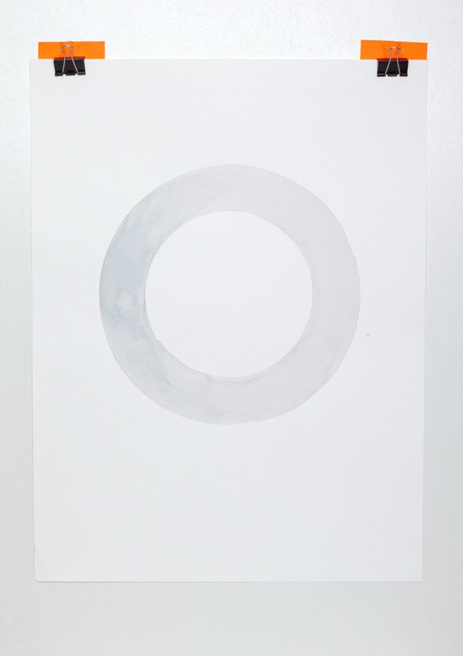 Ring study watercolour