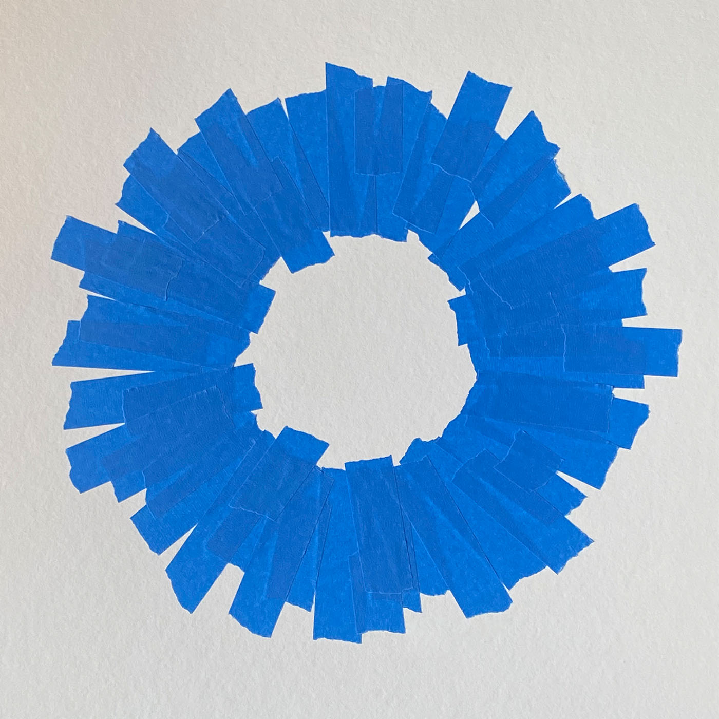 Blue Masking Tape Ring
